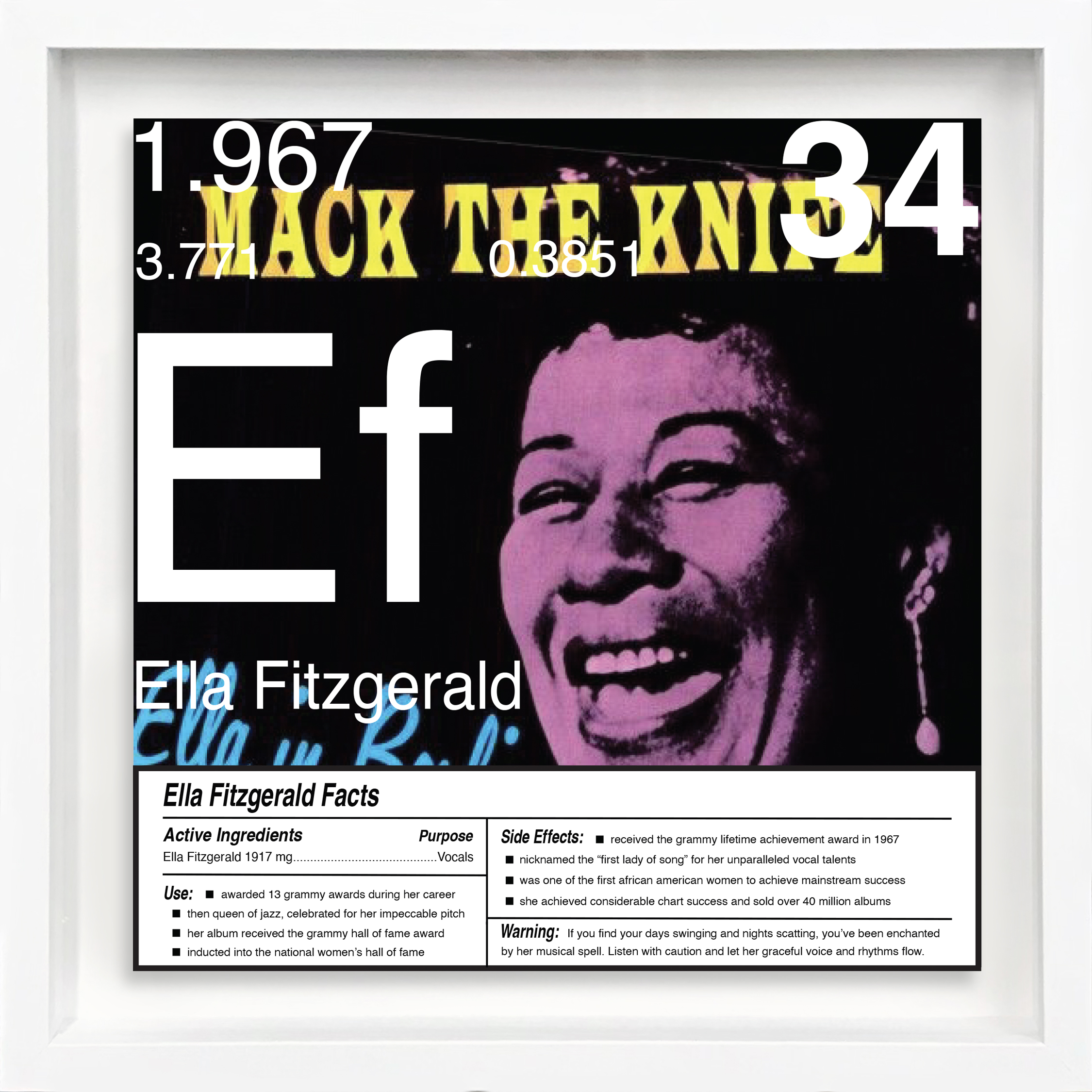 Ella Fitzgerald artwork